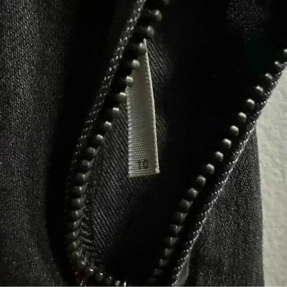 Anthropologie Free People Livin’ It Up Belted Denim Pencil Skirt Women’s 10 - Picture 8 of 12